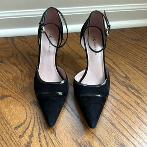 EUC Anne Klein black heels, women’s 8M